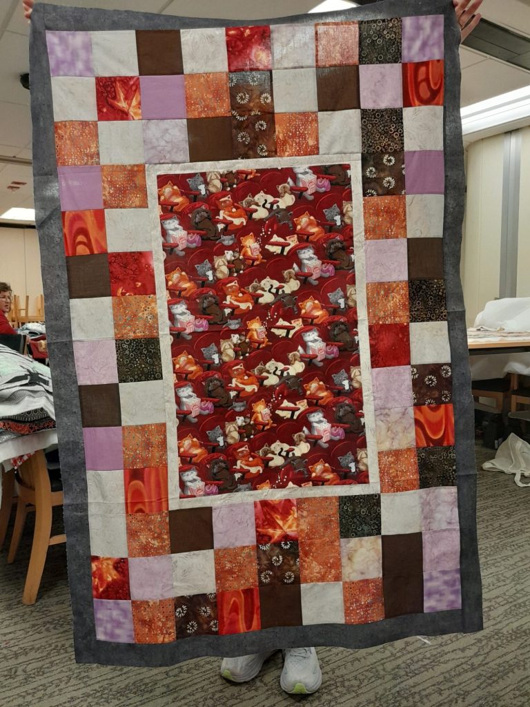 Big Piece with Squares
