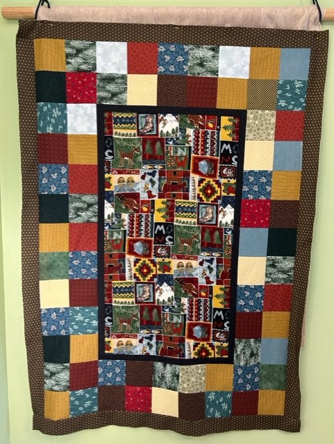 Big Piece with Squares